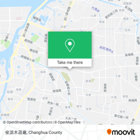俊源木器廠 map