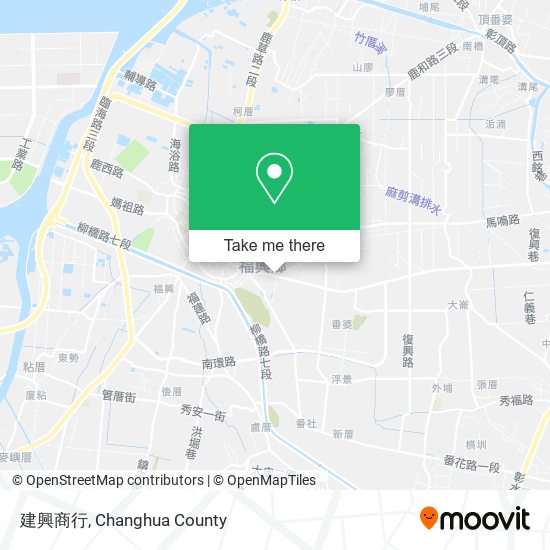 建興商行 map