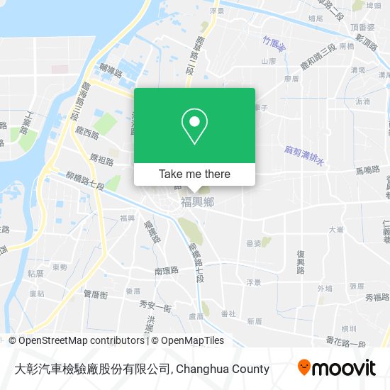 大彰汽車檢驗廠股份有限公司 map