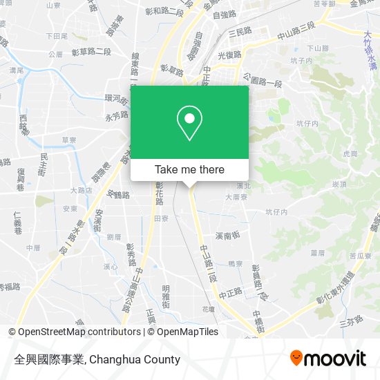 全興國際事業 map