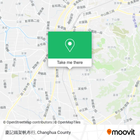 慶記鐵架帆布行 map