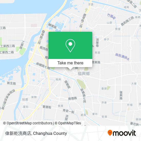 偉新乾洗商店 map