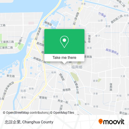 忠誼企業 map