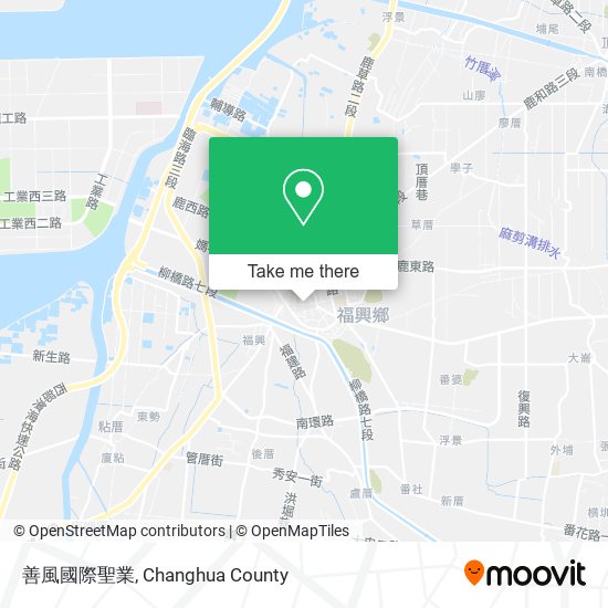 善風國際聖業 map