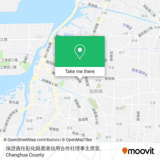 保證責任彰化縣鹿港信用合作社理事主席室 map