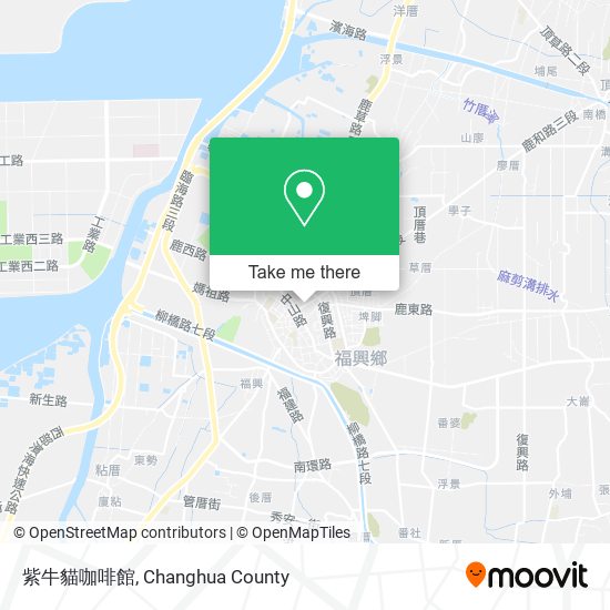 紫牛貓咖啡館 map