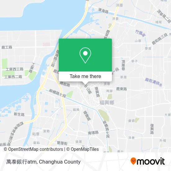 萬泰銀行atm map