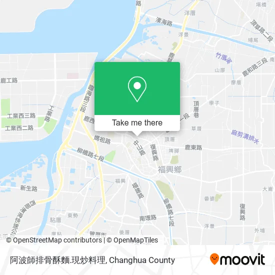 阿波師排骨酥麵.現炒料理 map