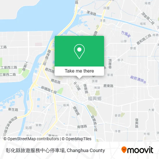 彰化縣旅遊服務中心停車場 map