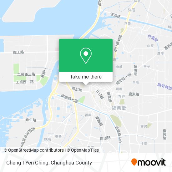 Cheng I Yen Ching map