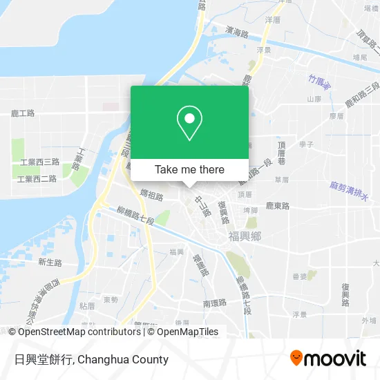 日興堂餅行 map
