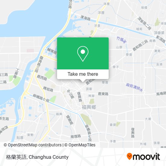 格蘭英語 map