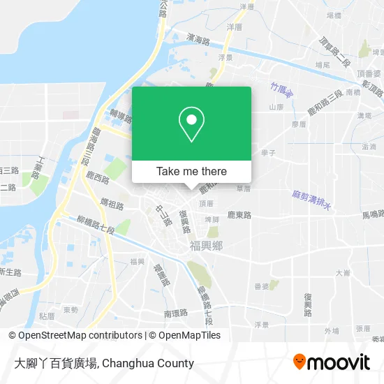 大腳丫百貨廣場 map