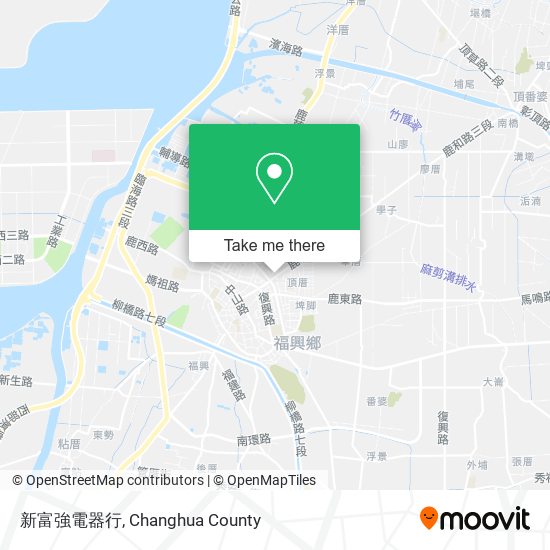 新富強電器行 map