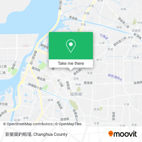 新樂園釣蝦場 map