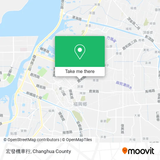 宏發機車行地圖
