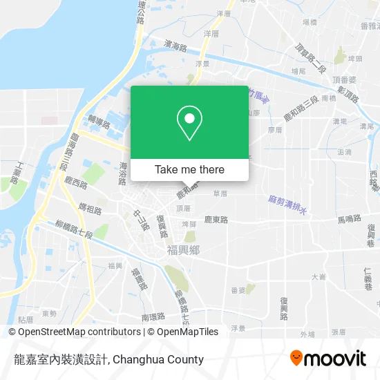 龍嘉室內裝潢設計 map