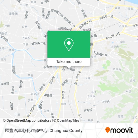 匯豐汽車彰化維修中心 map