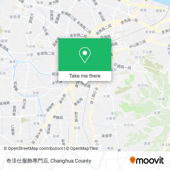 奇渼仕服飾專門店 map