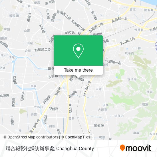 聯合報彰化採訪辦事處 map