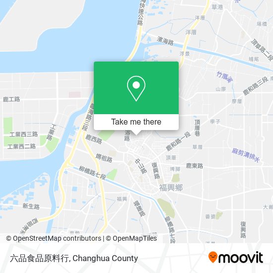 六品食品原料行 map