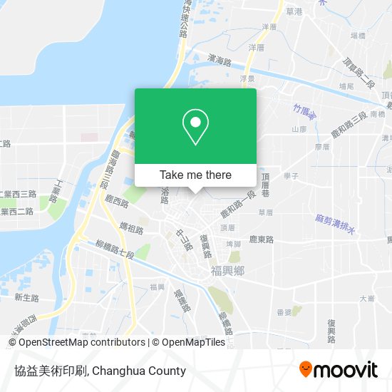 協益美術印刷 map