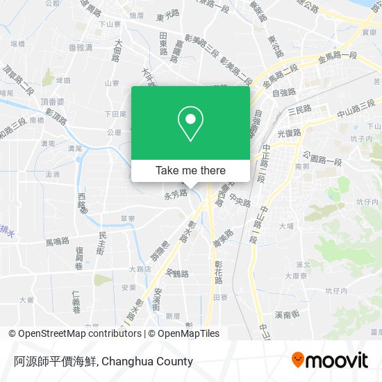 阿源師平價海鮮 map