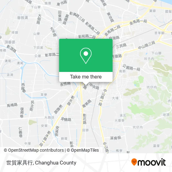 世貿家具行 map