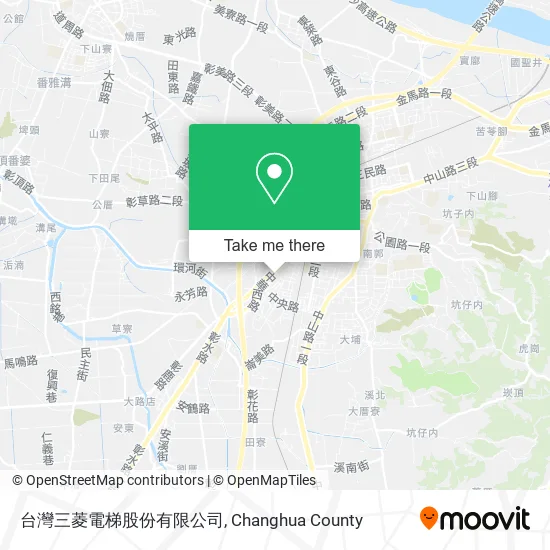 台灣三菱電梯股份有限公司地圖