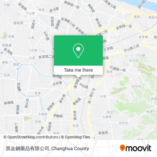 黑金鋼藥品有限公司 map
