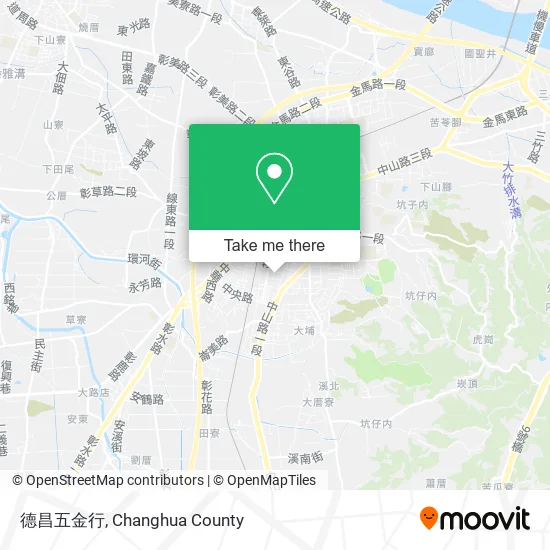 德昌五金行地圖