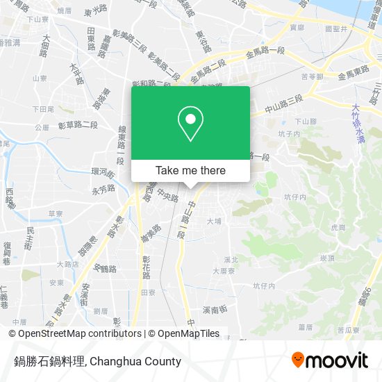 鍋勝石鍋料理 map