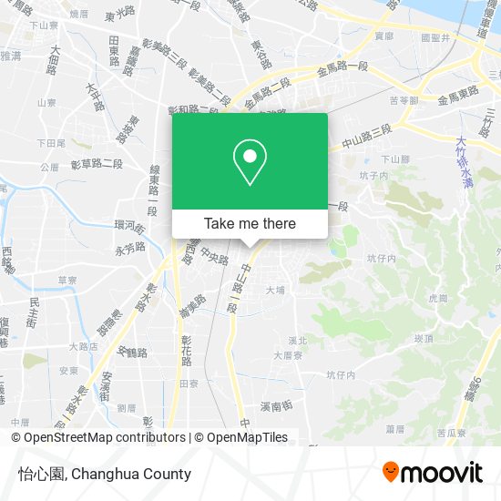 怡心園地圖