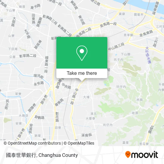 國泰世華銀行 map