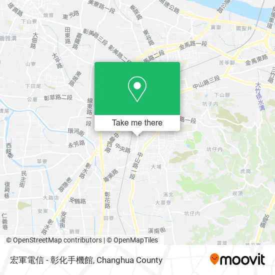 宏軍電信 - 彰化手機館 map