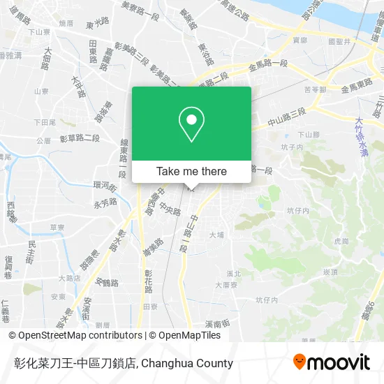 彰化菜刀王-中區刀鎖店 map