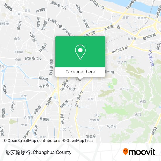 彰安輪胎行 map