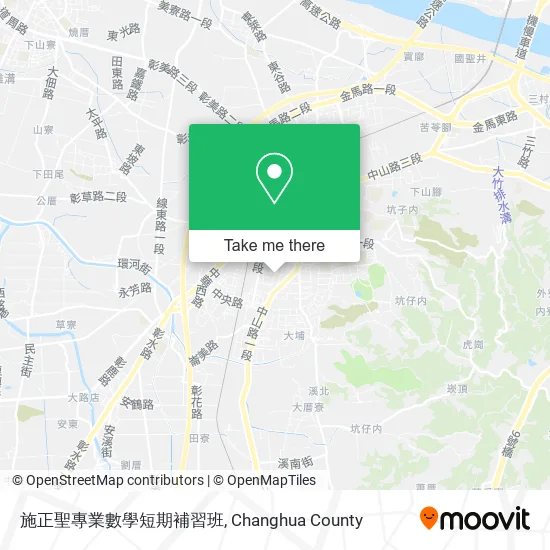 施正聖專業數學短期補習班 map