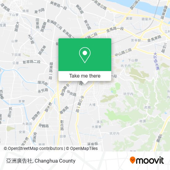 亞洲廣告社 map