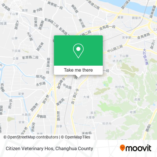 Citizen Veterinary Hos map