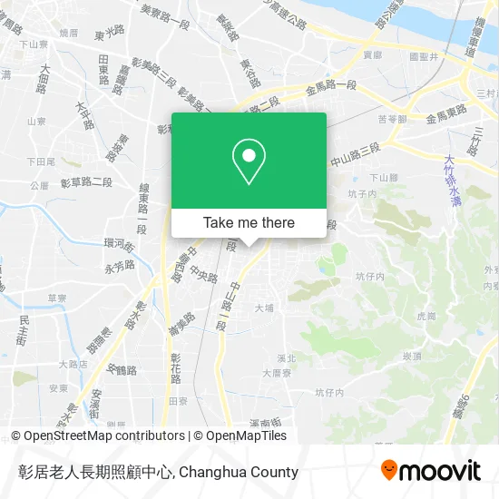 彰居老人長期照顧中心地圖