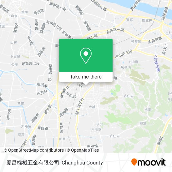 慶昌機械五金有限公司 map