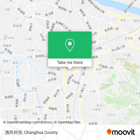惠民科技 map