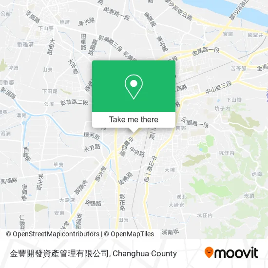 金豐開發資產管理有限公司 map