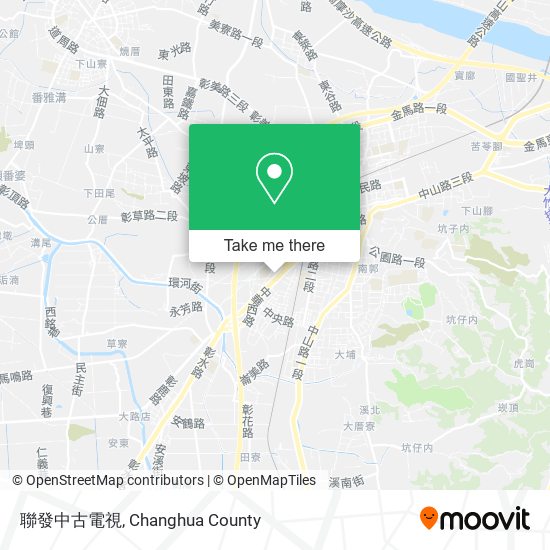 聯發中古電視 map