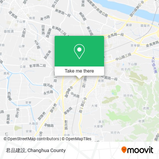 君品建設 map