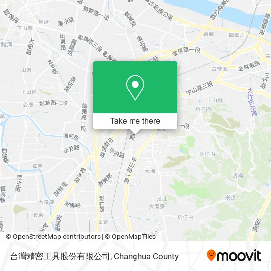 台灣精密工具股份有限公司 map