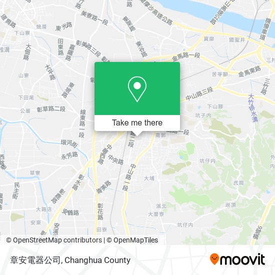 章安電器公司 map