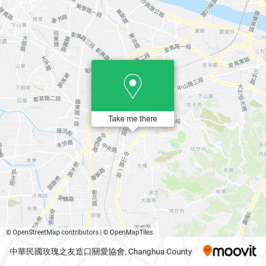 中華民國玫瑰之友造口關愛協會地圖