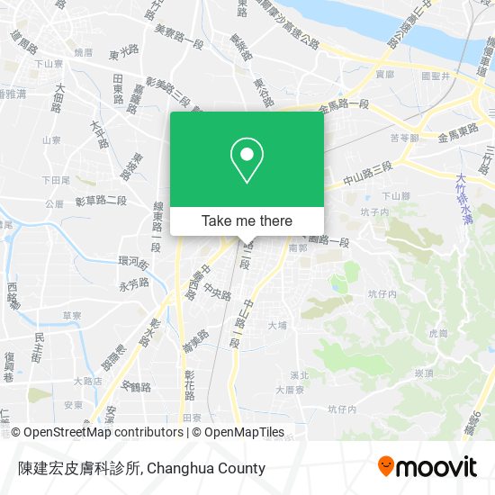 陳建宏皮膚科診所 map